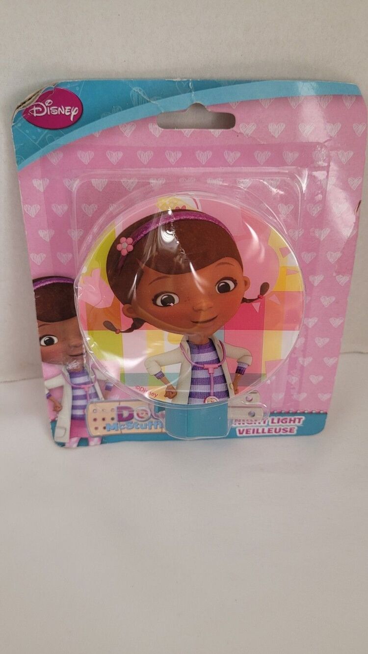 New  Doc McStuffins Disney Night Light On/Off Switch